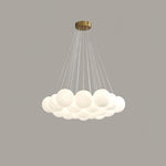 Glass Cluster Chandelier