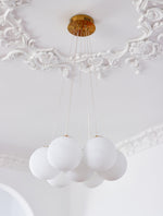 Glass Cluster Chandelier