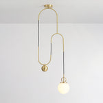Glass Ball Pendant Lamp