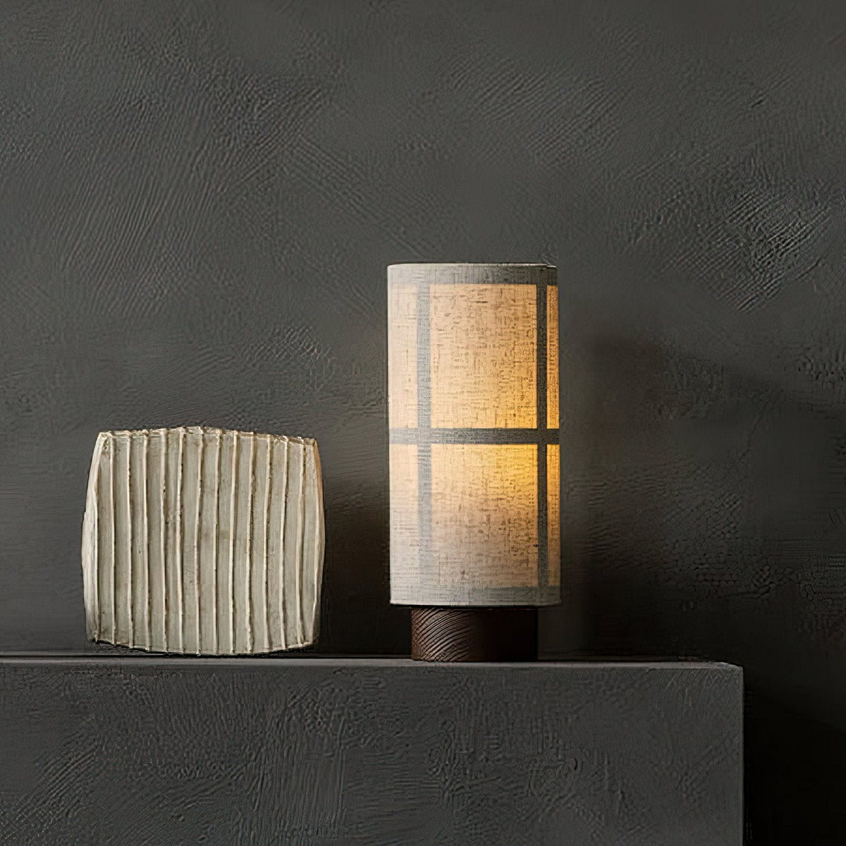 Hashira Portable Table Lamp Modern Japanese Design USB Rechargeable