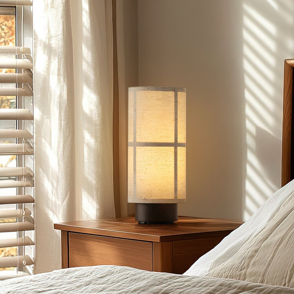 Hashira Portable Table Lamp Modern Japanese Design USB Rechargeable