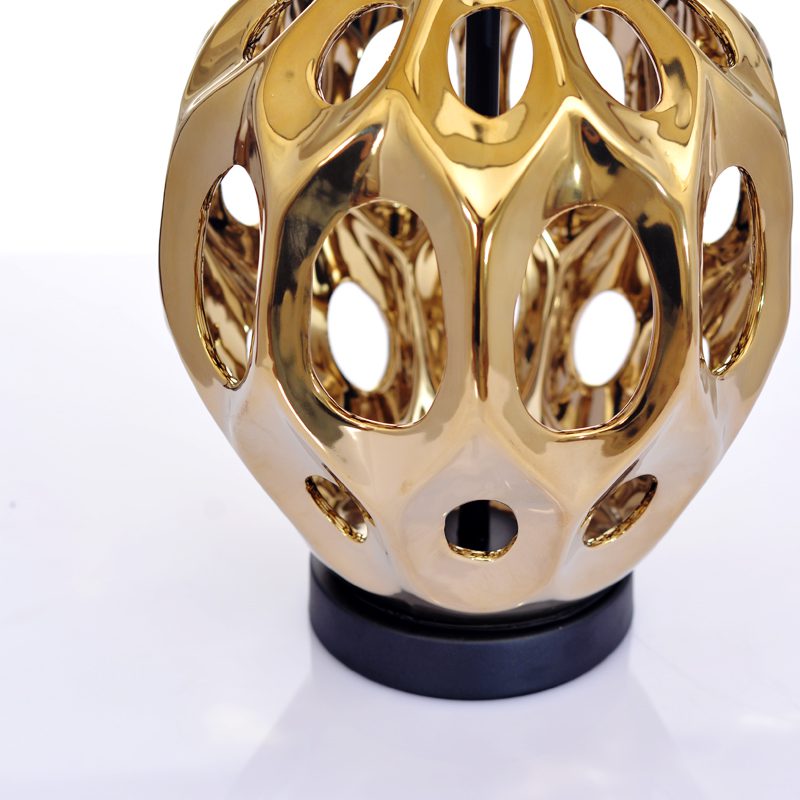 Modern Ceramic Table Lamp for Bedroom & Living Room | Luxury Handcrafted Lighting