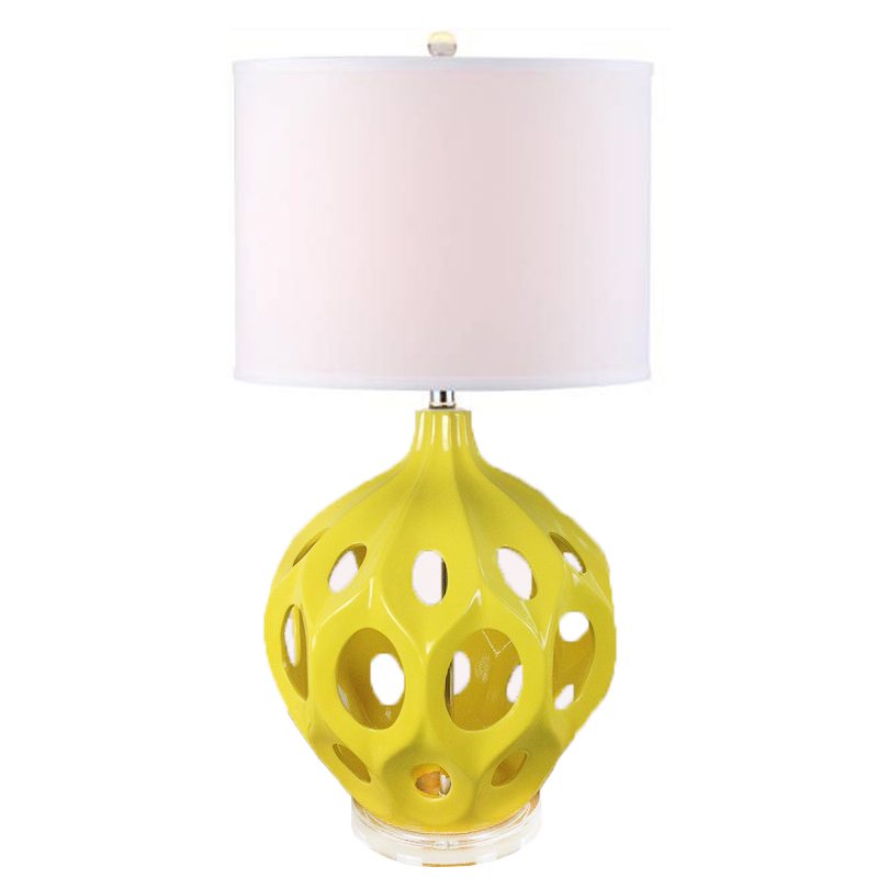 Modern Ceramic Table Lamp for Bedroom & Living Room | Luxury Handcrafted Lighting