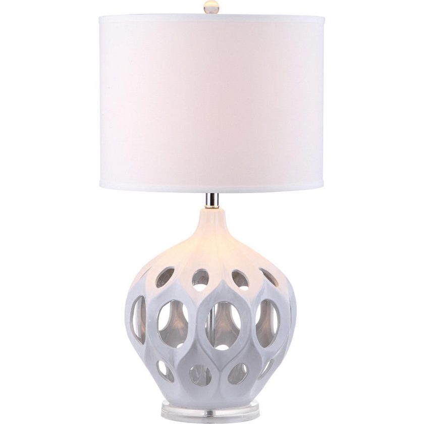Modern Ceramic Table Lamp for Bedroom & Living Room | Luxury Handcrafted Lighting