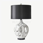 Modern Ceramic Table Lamp for Bedroom & Living Room | Luxury Handcrafted Lighting