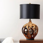 Modern Ceramic Table Lamp for Bedroom & Living Room | Luxury Handcrafted Lighting