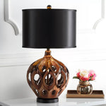 Modern Ceramic Table Lamp for Bedroom & Living Room | Luxury Handcrafted Lighting