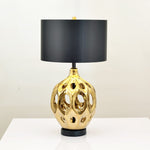 Modern Ceramic Table Lamp for Bedroom & Living Room | Luxury Handcrafted Lighting