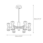 honeycomb-led-chandelier