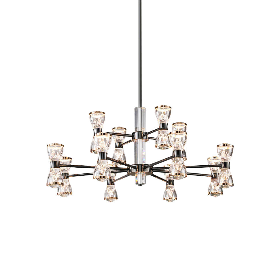 honeycomb-led-chandelier