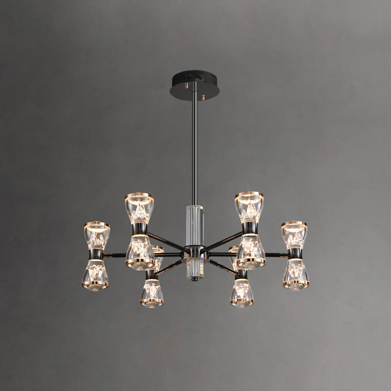 honeycomb-led-chandelier