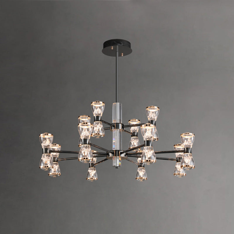 honeycomb-led-chandelier