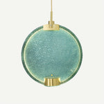 Horo Pendant Lamp Modern Brass Glass LED Ceiling Light for Dining Room