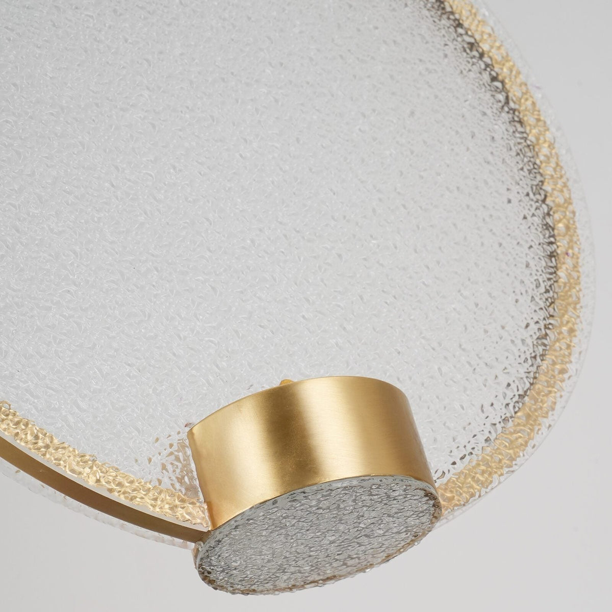 Horo Pendant Lamp Modern Brass Glass LED Ceiling Light for Dining Room