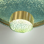 Horo Pendant Lamp Modern Brass Glass LED Ceiling Light for Dining Room