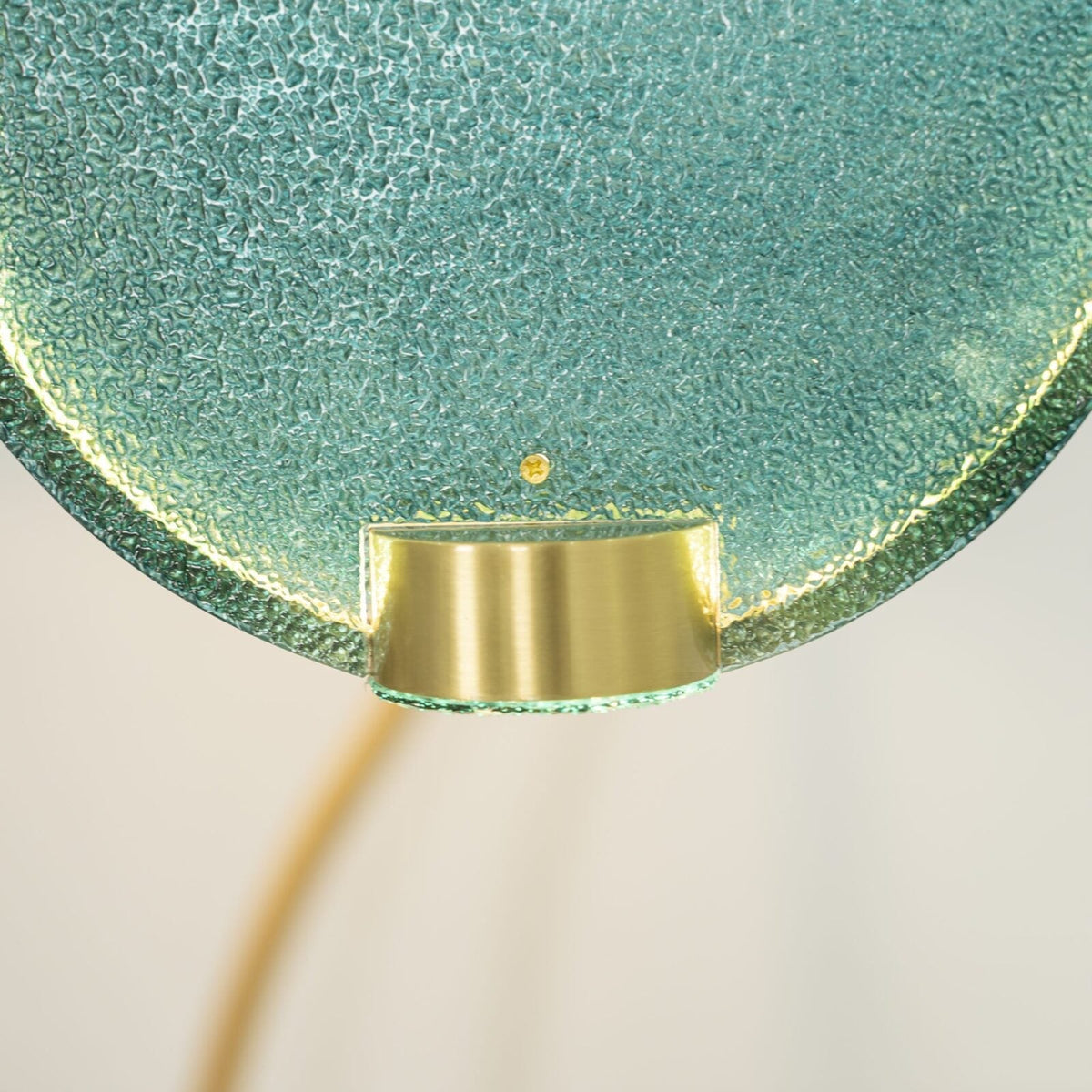 Horo Pendant Lamp Modern Brass Glass LED Ceiling Light for Dining Room