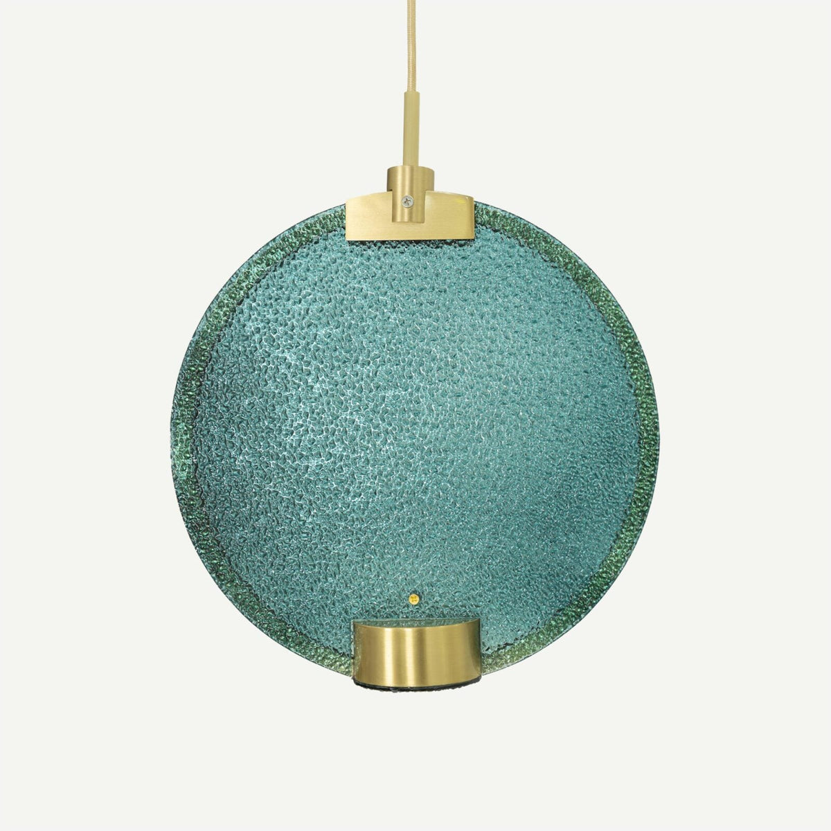 Horo Pendant Lamp Modern Brass Glass LED Ceiling Light for Dining Room