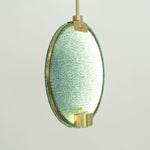 Horo Pendant Lamp Modern Brass Glass LED Ceiling Light for Dining Room