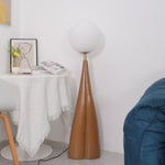 Luxury Modern Floor Lamp for Living Room | James Blown Glass & Resin Design