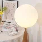 Luxury Modern Floor Lamp for Living Room | James Blown Glass & Resin Design