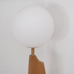 Luxury Modern Floor Lamp for Living Room | James Blown Glass & Resin Design