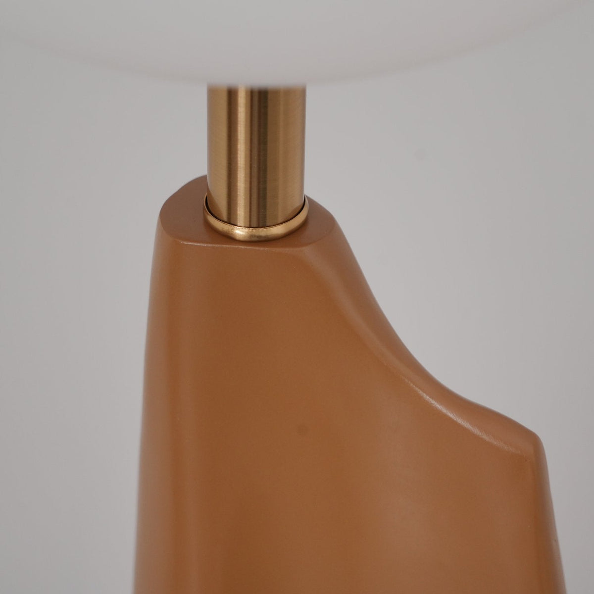 Luxury Modern Floor Lamp for Living Room | James Blown Glass & Resin Design