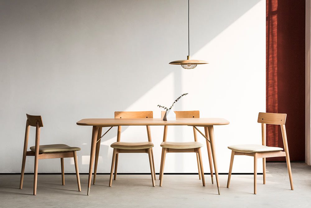 Modern Wood Pendant Light Luxury Dining Room Lamp