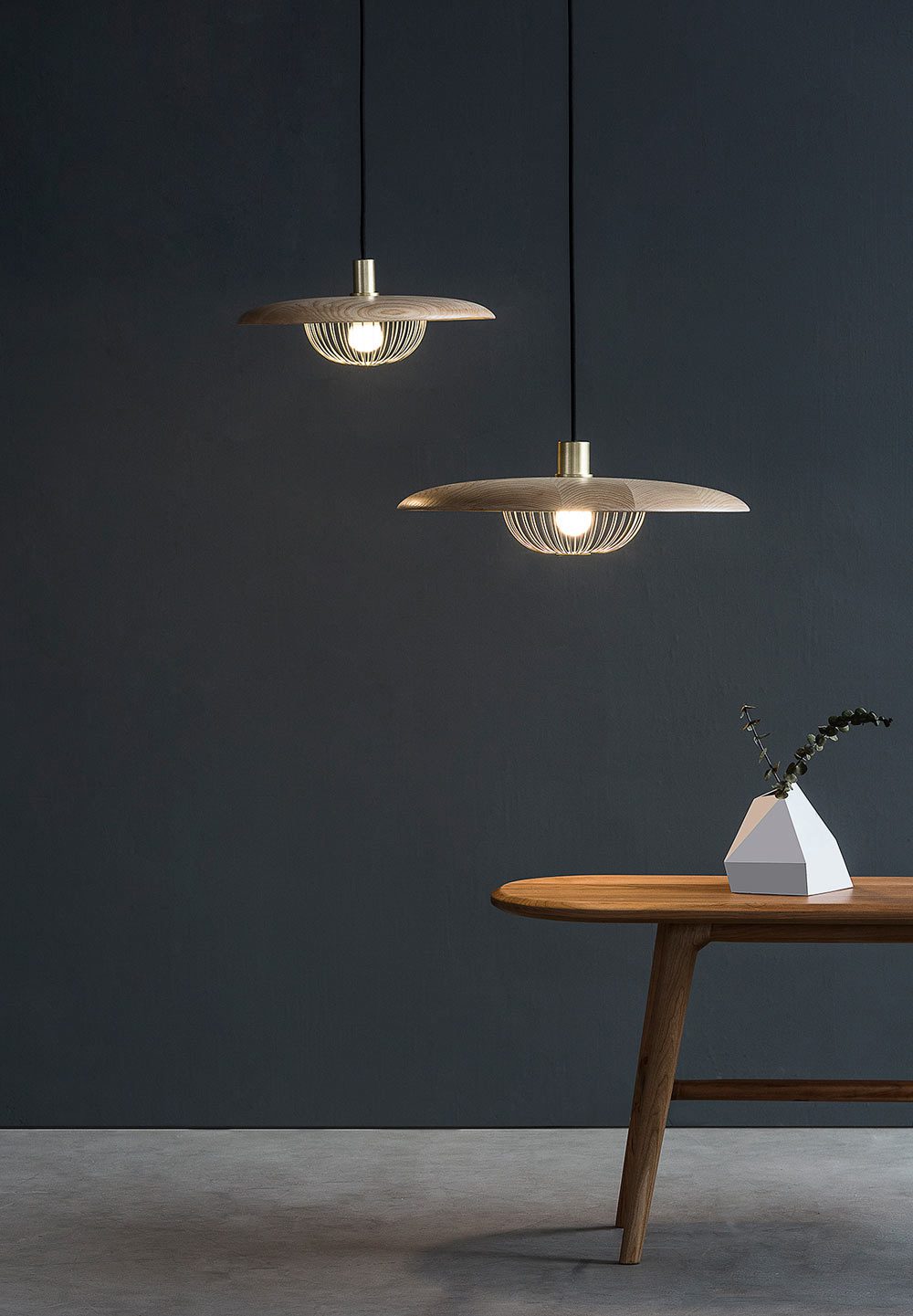 Modern Wood Pendant Light Luxury Dining Room Lamp