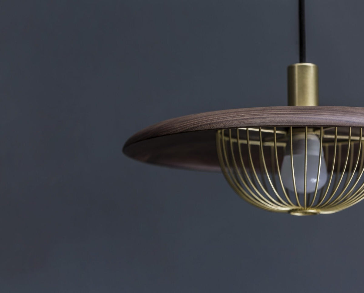 Modern Wood Pendant Light Luxury Dining Room Lamp