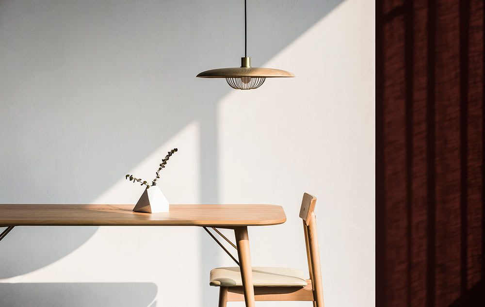 Modern Wood Pendant Light Luxury Dining Room Lamp