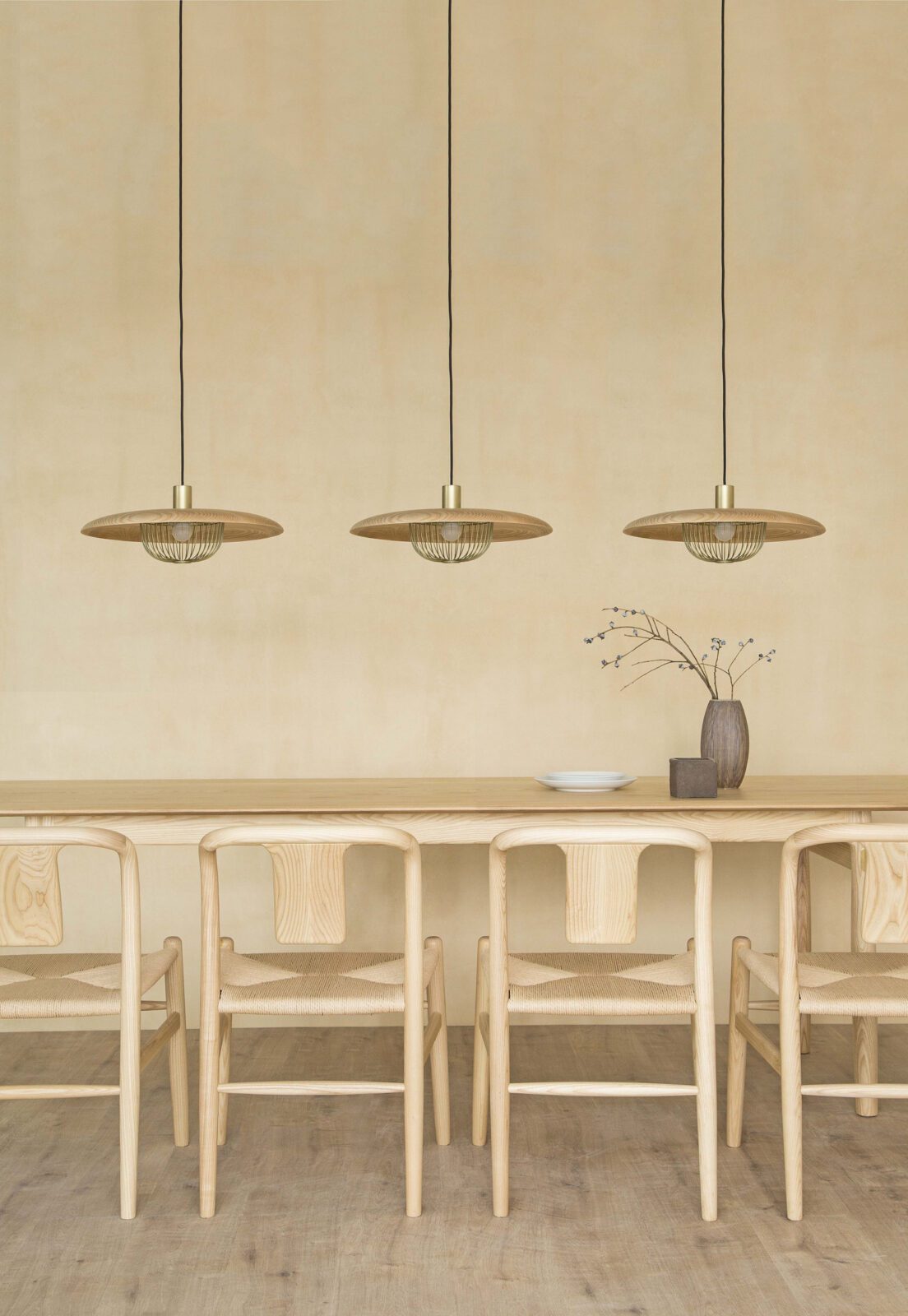 Modern Wood Pendant Light Luxury Dining Room Lamp