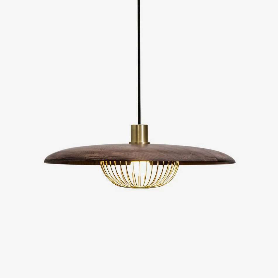 Modern Wood Pendant Light Luxury Dining Room Lamp