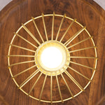 Modern Wood Pendant Light Luxury Dining Room Lamp
