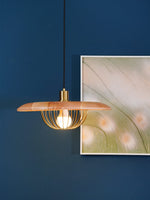 Modern Wood Pendant Light Luxury Dining Room Lamp