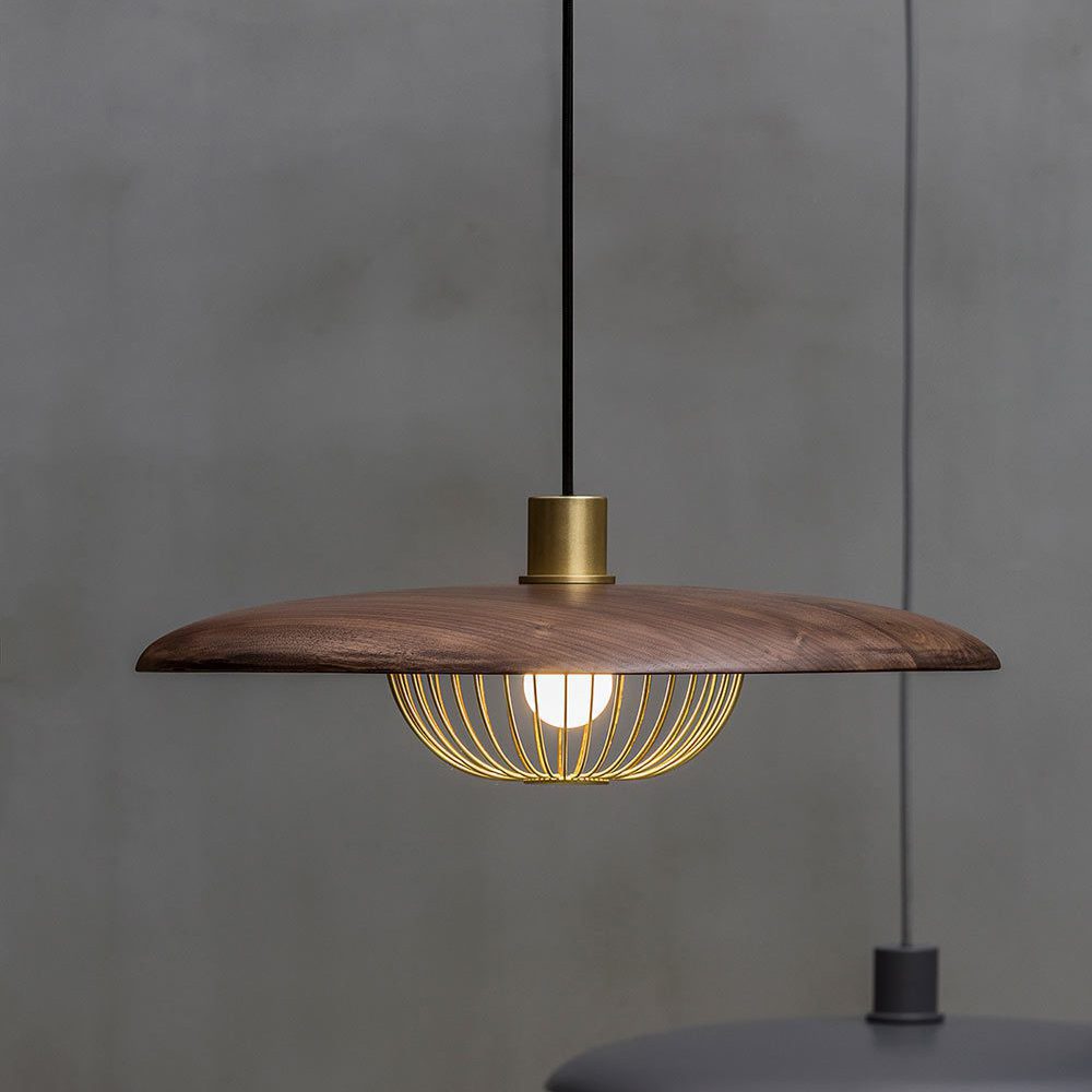 Modern Wood Pendant Light Luxury Dining Room Lamp
