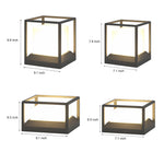 Solar Outdoor Courtyard Fence Post Light Waterproof Led Landscape Lighting