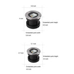 Ultra Thin Waterproof Recessed Step Lights Led Ground Lighting For Stairs Decks Ip65 110 240V Warm White