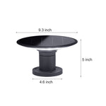 Round Ufo Shaped Solar Waterproof Outdoor Fence Post Lights