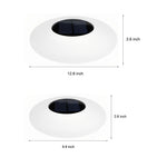 Round Colorful Rgb Led Waterproof Solar Modern Outdoor Lights