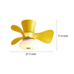 3 Step Dimming Led Nordic Inverter Ceiling Fan Lights