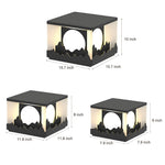 Mountain Scenery Design Solar Fence Post Lights Li002119