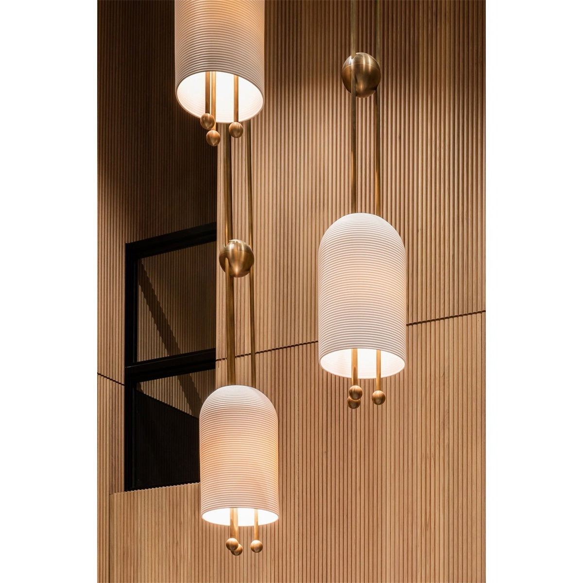 Lantern Glass Pendant Lamp New