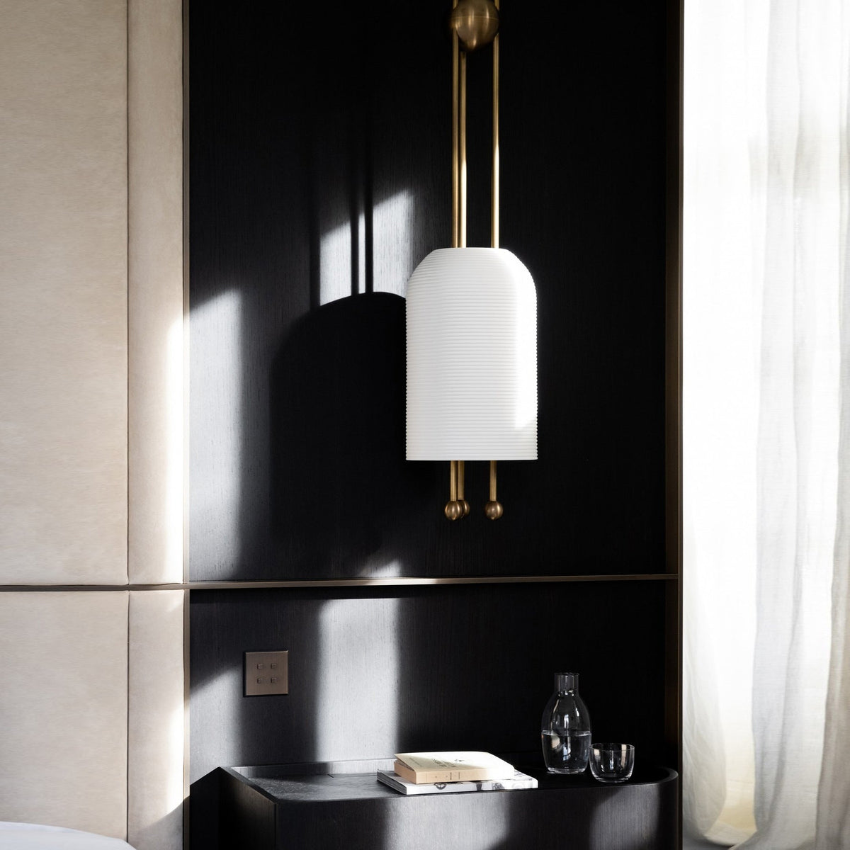 Lantern Glass Pendant Lamp New