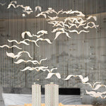Large Seagull Chandelier