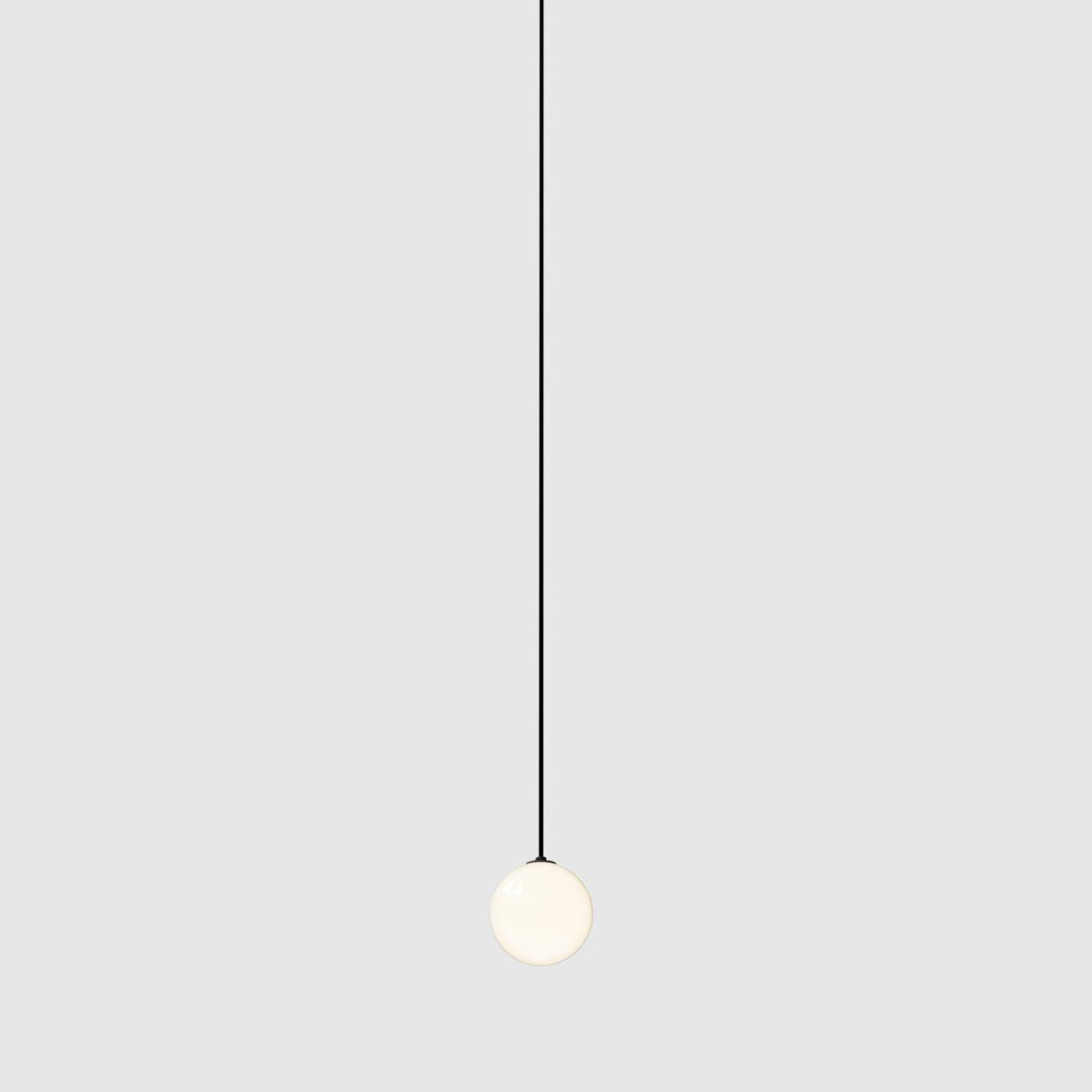 Black Glass Pendant Lamp