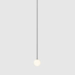 Black Glass Pendant Lamp