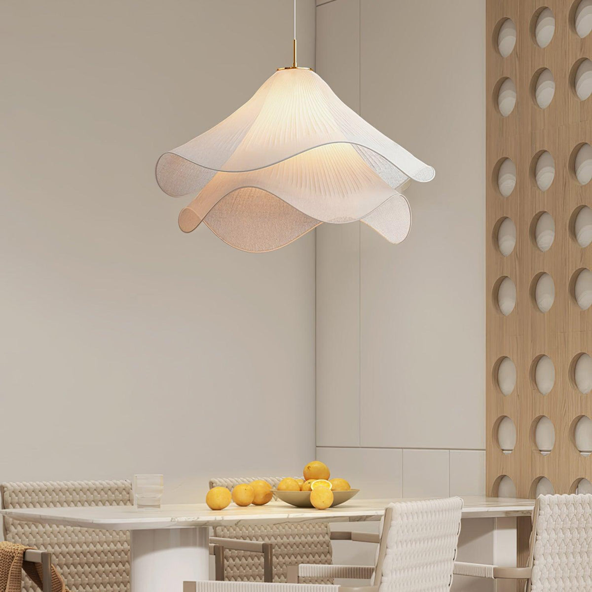Ethereal Bloom Plug In Pendant Light