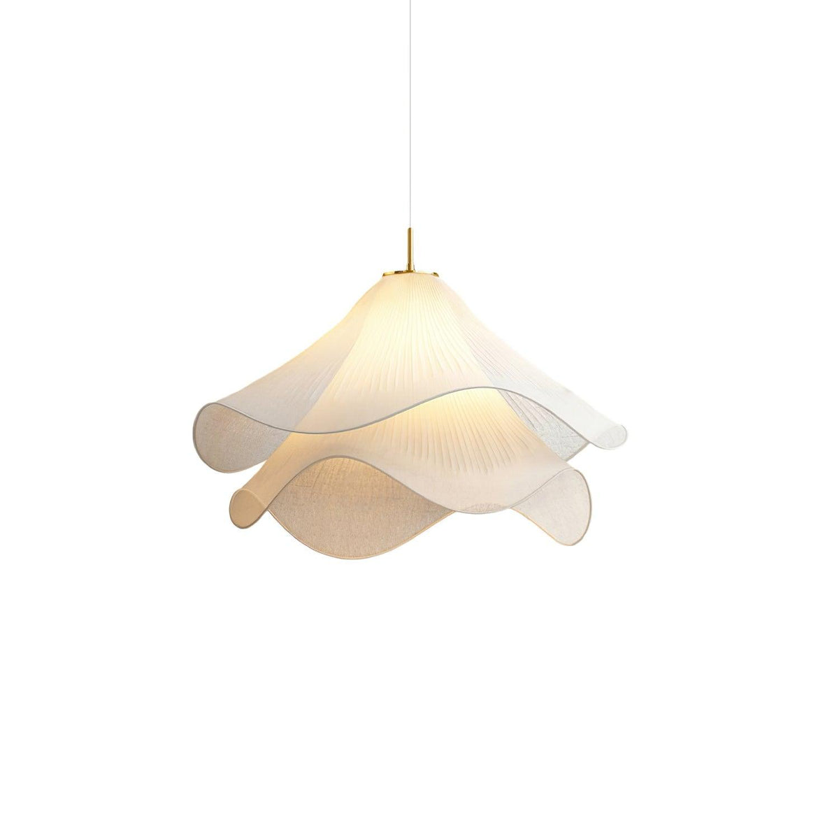 Ethereal Bloom Plug In Pendant Light