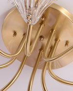 luxury-shell-brass-ceiling-lamp