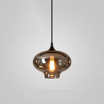 Bottle Glass Pendant Light